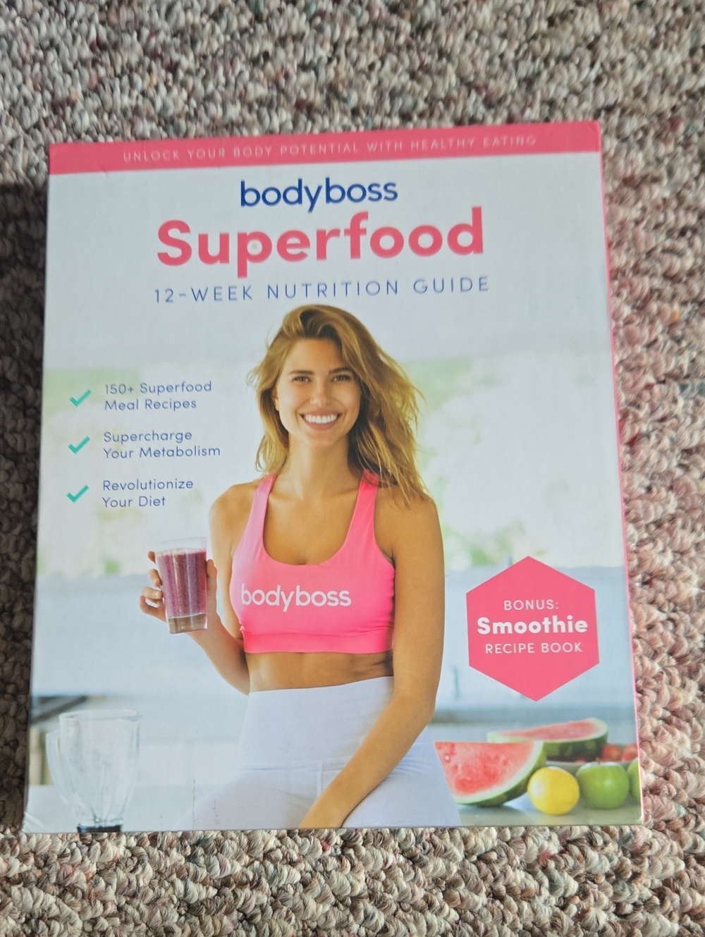 Superfood 12-Week Nutrition Guide - Pink
